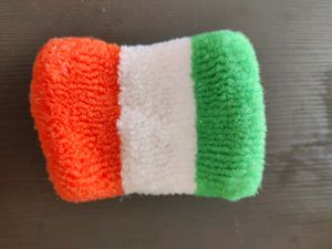Independence Day Indian Flag Stole And Wrist Band
