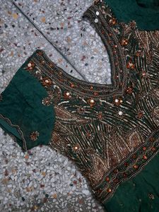Designer A Line Suit Set Stitched