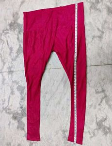 Rose pink colour silk plazzo salwar legging pant