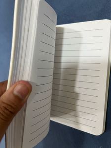 Pastel Pink Heart printed diary with ruled sheets