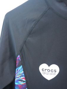 Crocs Zip-Up Rash Guard