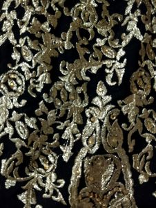 Black Embroidered Kurta With Sharara
