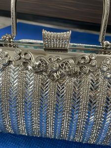 Silver Clutch