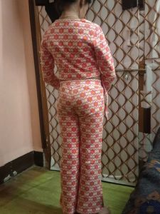 Girls Floral Print Outfit (coord set)