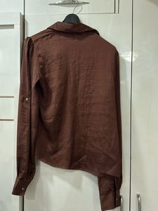 Brown Long Sleeve Shirt