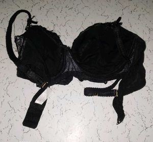 Elegant Black Lace Bra