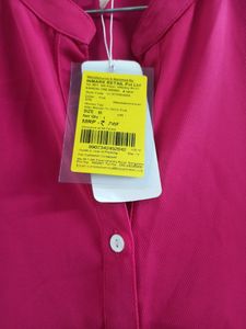 Pink Button Up SHIRT by Alibi