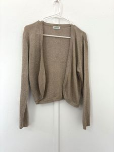 Elegant Beige Cardigan
