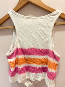 Justice Tie-Front Tank