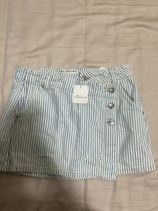 Striped Mini Skirt Free People
