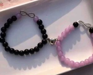 Couple Infinity Magnetic Bracelet