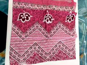Women Floral Print Cotton Blend Straigh