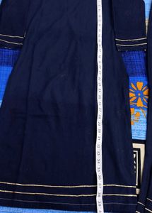 Navy Blue Kurta Set