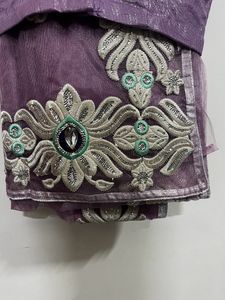 Saree With Blouse, Fall And Petticoat