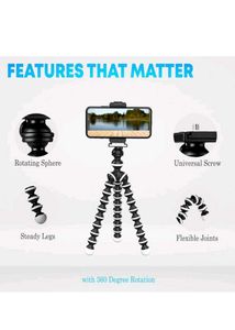 Gorilla Tripod/Mini Tripod 13inch Witn Holder