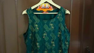 Bottle Green Kurti