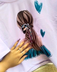 Korean Oversized Crop Tshirt