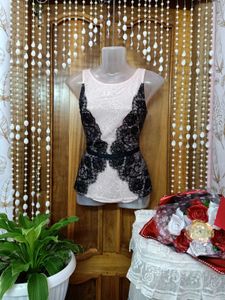 Formal Wear Lace Detail Top💕