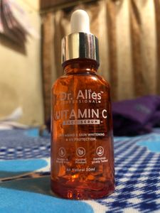 Vitamin C Small Glass Bottle Empty