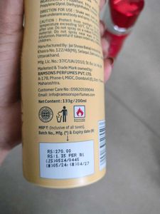 Ramsons Deodorant Spray