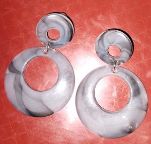 Gray Earrings