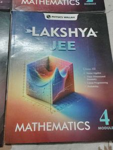 Lakshya Jee For Class 12 Th Mathematics