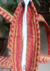 Handmade Crafted &amp; Woven Tote Bag