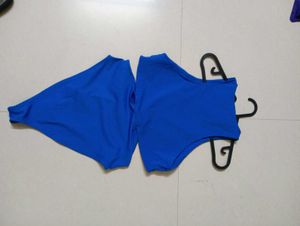 Zara L Size Bodysuit Blue 2-Piece Type Set