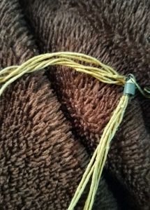 Shiite and beige stone Beaded Layered Necklace Com