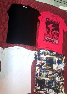 Men's T-Shirt Bundle - 4 Shirts