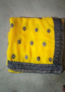 Yellow Saree