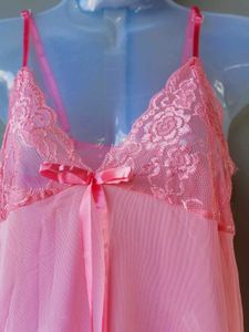 Pink Lace Lingerie