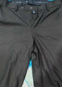 Peter England Black Formal Trouser