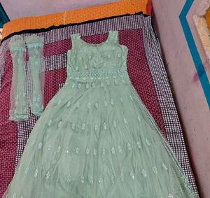 Embellished ethnic gown