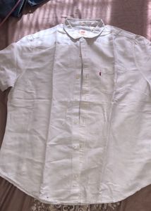 Levi’s White Linen Shirts