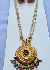 New HARAM with Pearl Layered Chain