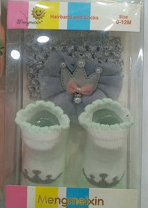 Hair Band And Socks/shoes Set