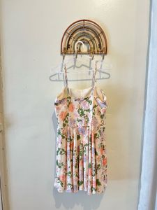 Floral Mini Dress Zara