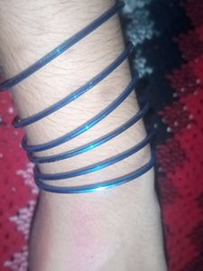 Blue Bangles - Set of 6 ,  beautiful women&#39;s chain
