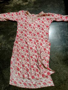 Floral Print Kurta