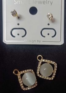 Stylish Diamond Earrings