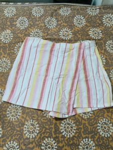 Striped Mini Skort