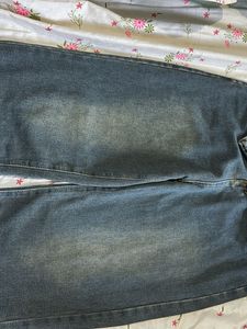 Wide Leg Denim Jeans