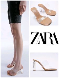 Zara Transparent Heels