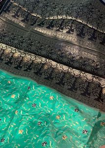 Floral Embroidered Saree