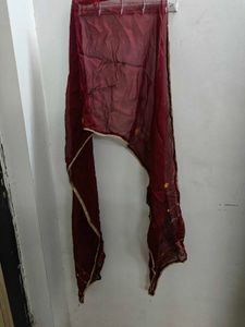 Mahroon Dupatta