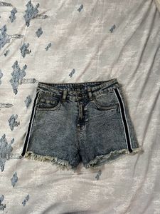 Light Blue Shorts From Zudio