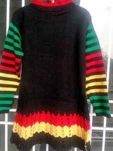 👗 Multicolored Upper Wear For Winter