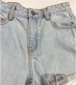 Denim Higt Waist Shorts