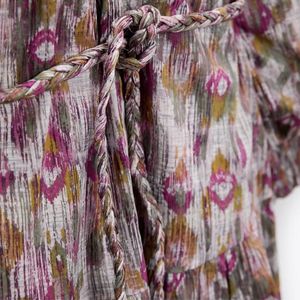 Zara Limited Edition Printed Bohemian Mini Dress